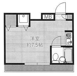 ホワイトレヂオンス久米川の物件間取画像